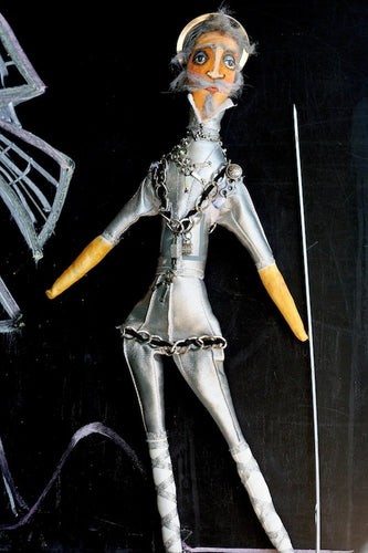 Don Quixote, doll in custom-designed and tailored clothes. by Julia Kosivchuk